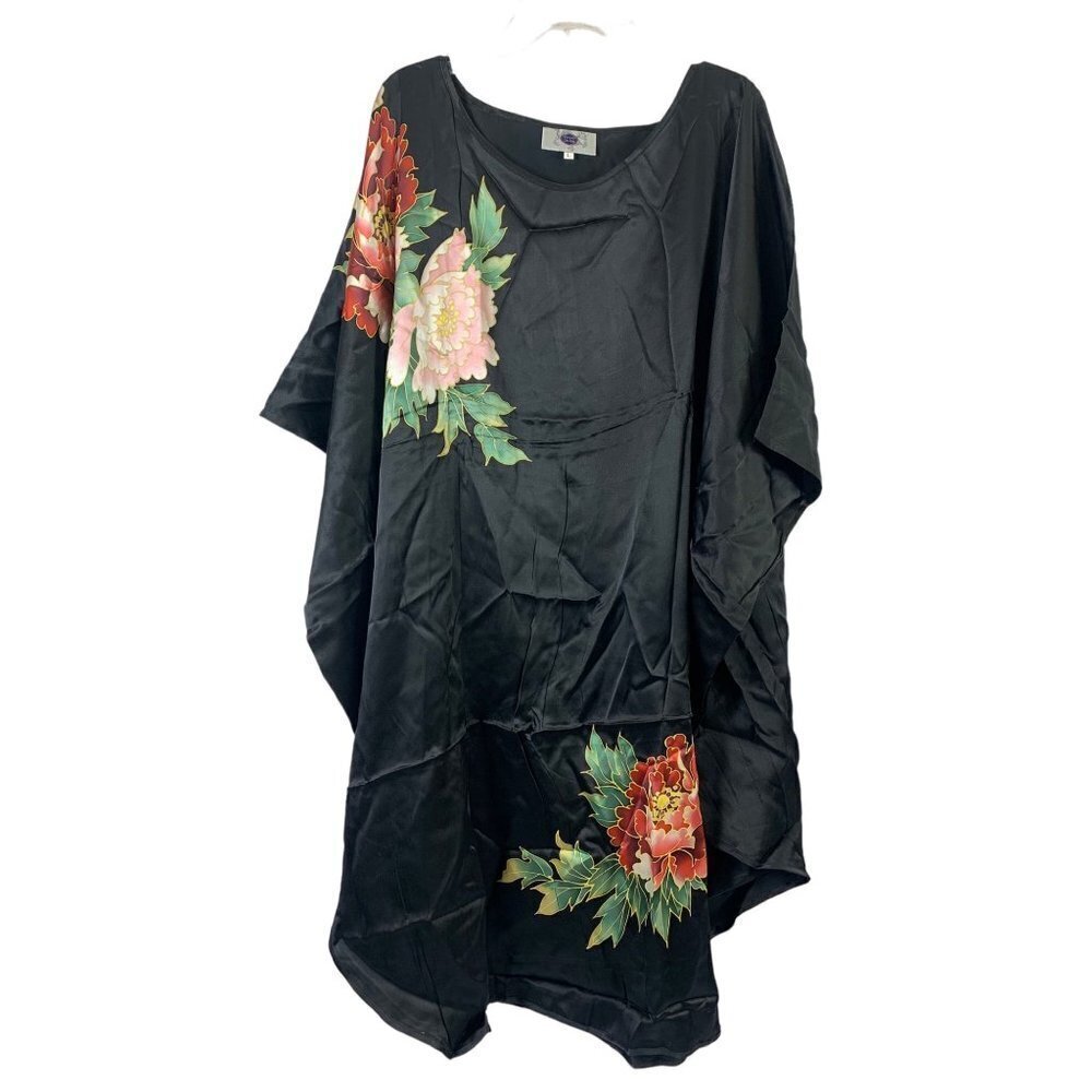 Women's Black Floral Dress